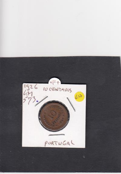 Beschrijving: 10 Centavos LIBERTY